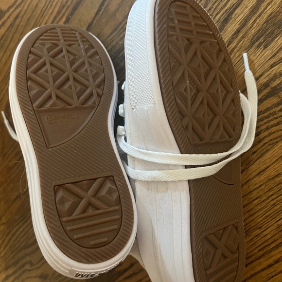 White platform converse - Picture 3 of 3